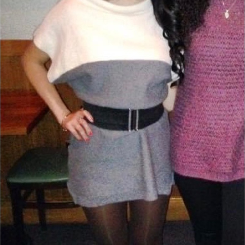 Mini sweater dress